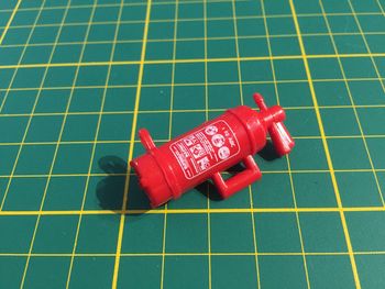 Extincteur 30647940 pièce détachée Playmobil 4822 Voiture de pompier #A61