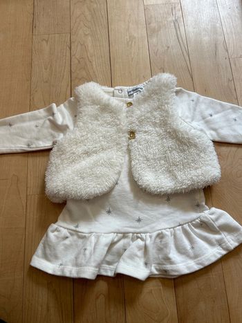 Robe et boléros Vertbaudet 9 mois