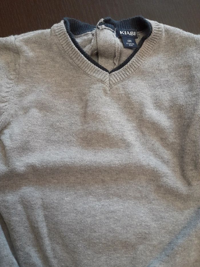 Lots de 3 pulls taille 6 mois - photo numéro 7