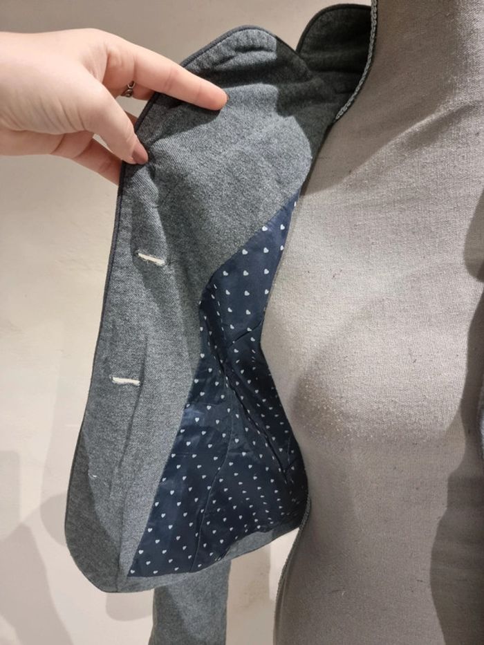 Blazer gris - photo numéro 4