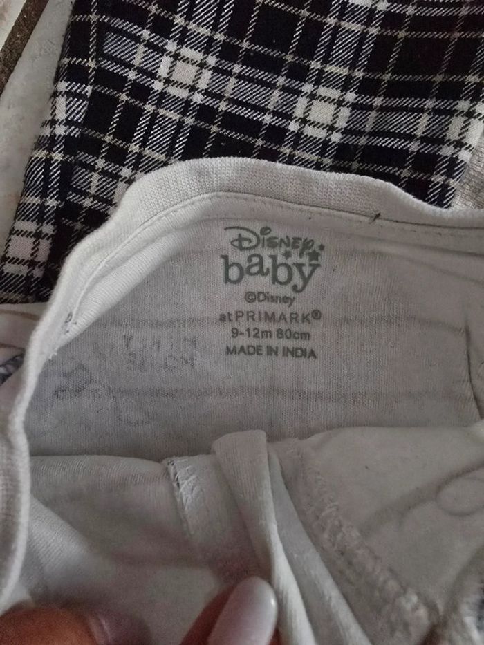 Lot 12 mois pyjama pantalons veste jeans body - photo numéro 3
