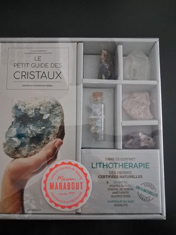 Coffret de pierres lithothérapie