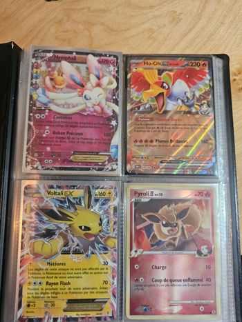 Vends lot carte pokemon evolition