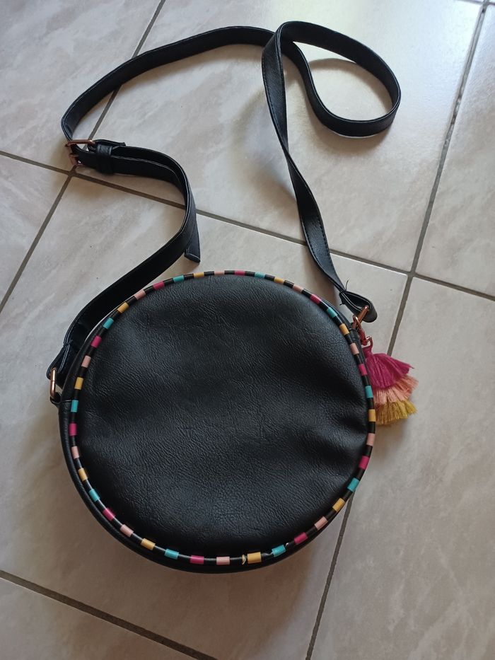 Sac rond noir et coloré Little Marcel - photo numéro 3