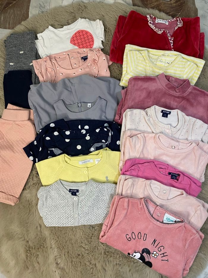 Lot vetements bébé fille 1 mois - photo numéro 3