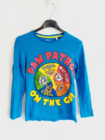 Tee-shirt manches longues C&A Paw Patrol 138 cm => 9 / 10 ans