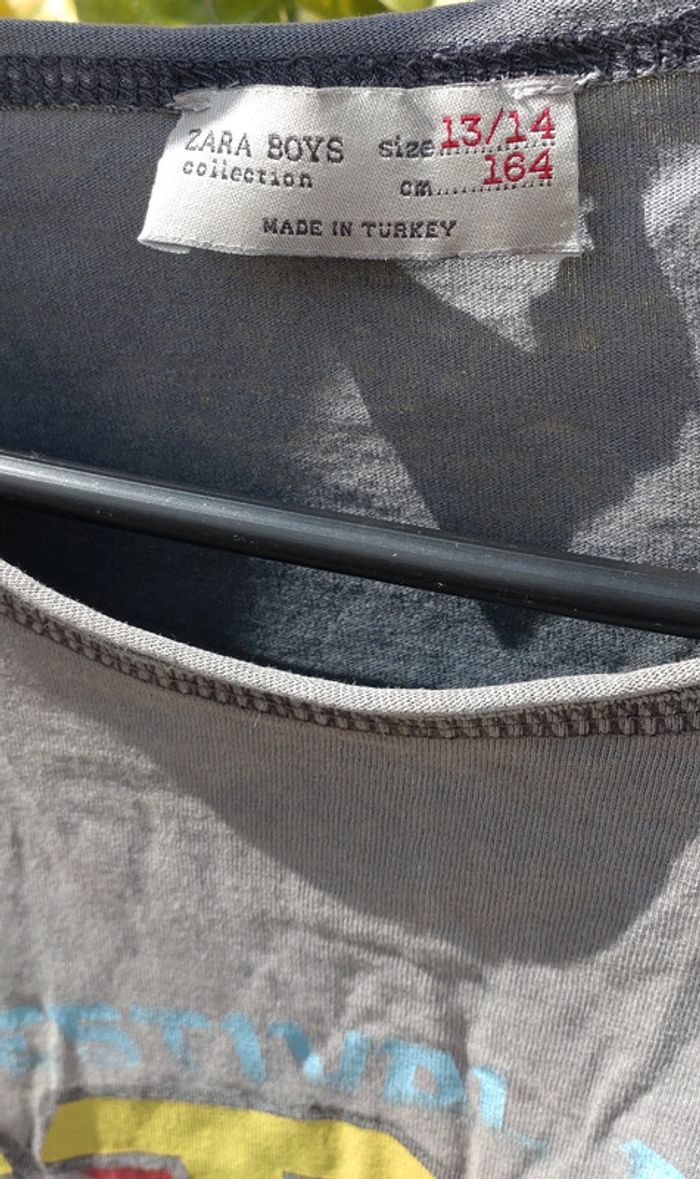 T-shirt Zara boys - photo numéro 2