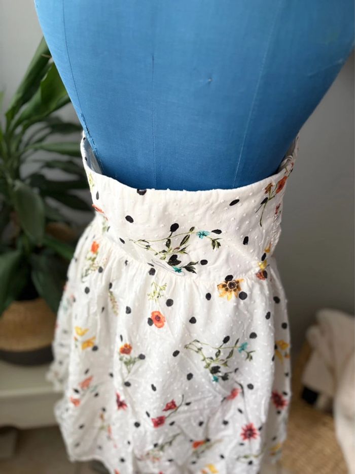 Robe bustier Naf Naf - à motif fleuris - taille 42/XL - en très bon état - photo numéro 3