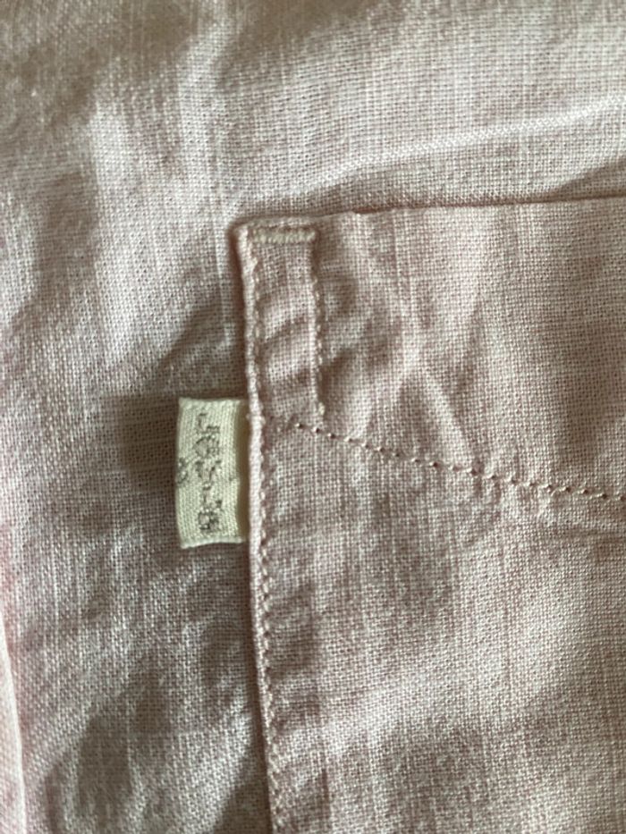 Chemise Levi’s rose pale taille 36/38 - photo numéro 12