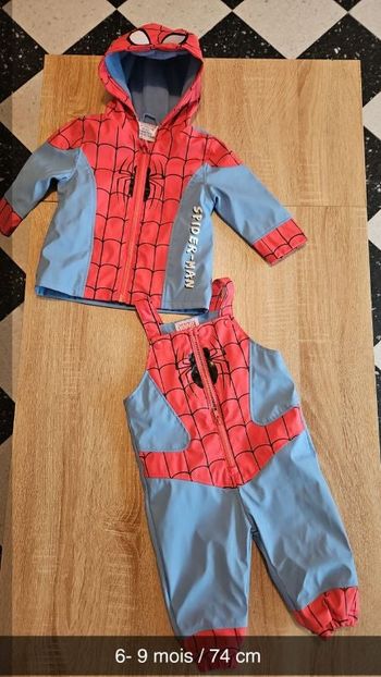 Ensemble manteau - salopette