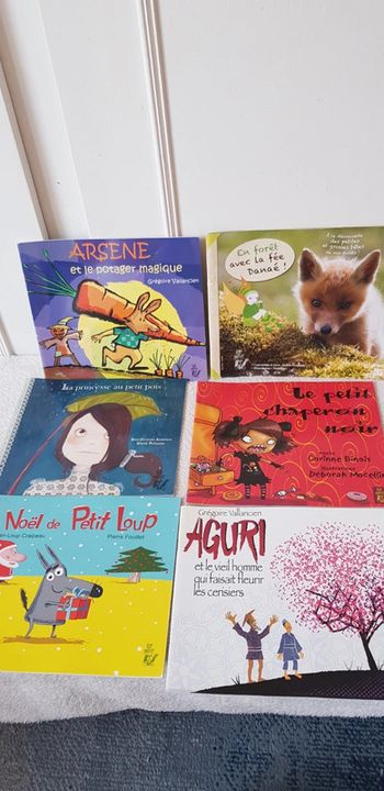 Lot de 6 livres pour enfants
