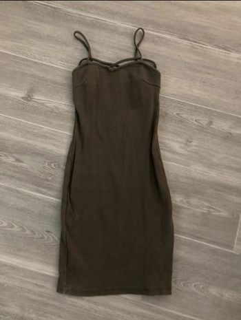 Robe moulante kaki taille S