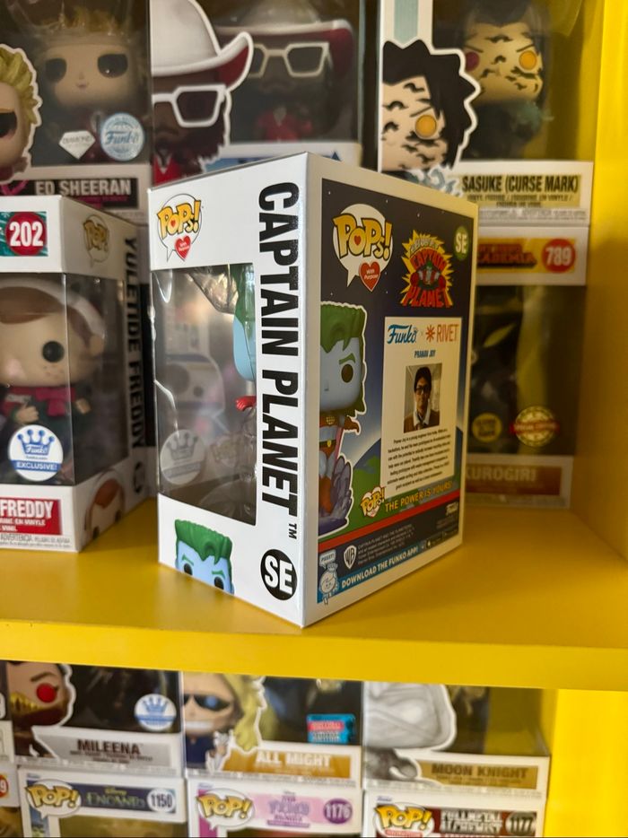 Funko Pops! With Purpose SE - The New Adventures Of Captain Planet - Captain Planet - Funko Exclusive - photo numéro 3