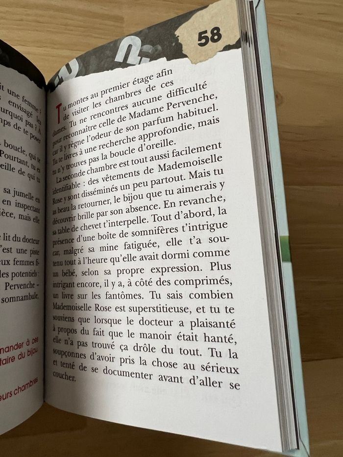 Livre Cluedo – Madame Leblanc – La Bibliothèque Verte – Bon État - photo numéro 3