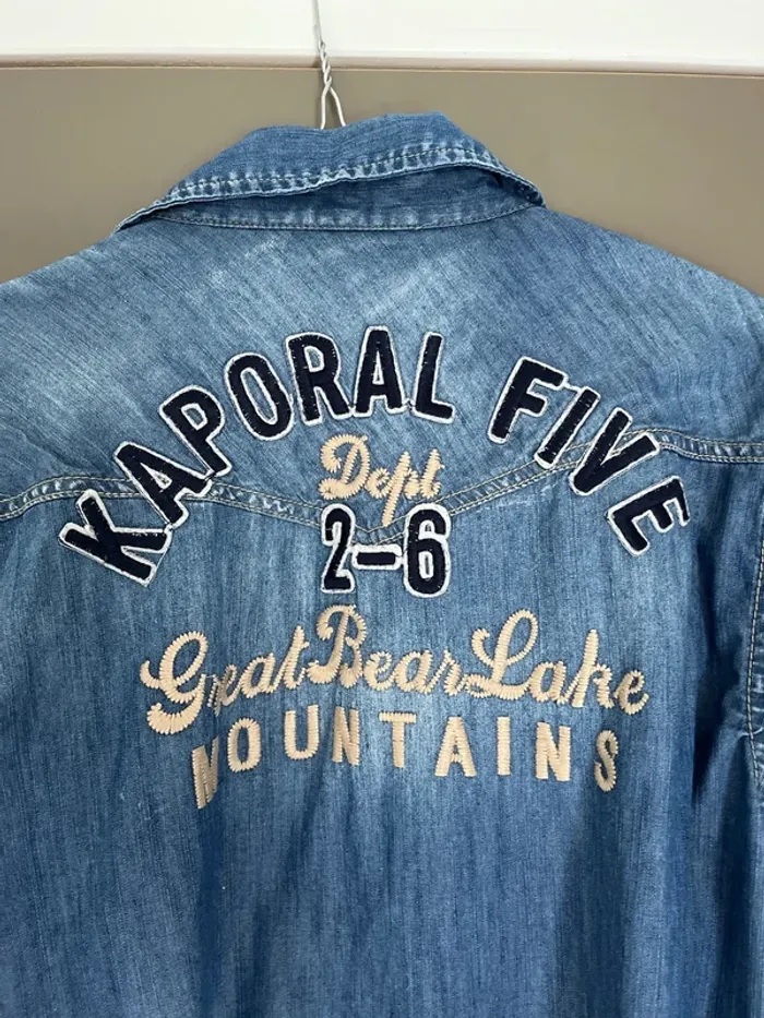 Chemise homme jean bleu L Kaporal - photo numéro 7