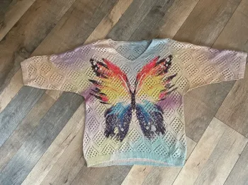 Pull ajouré