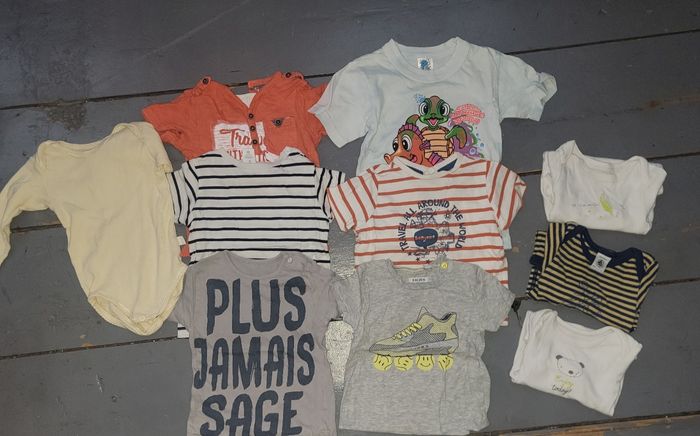 Lot vêtements 1 an garçon