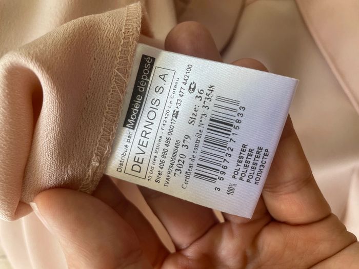 Robe rose sans manche Devernois - photo numéro 9