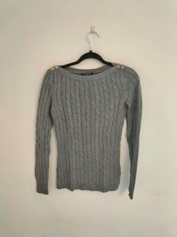 Pull femme Ralph Lauren gris XS