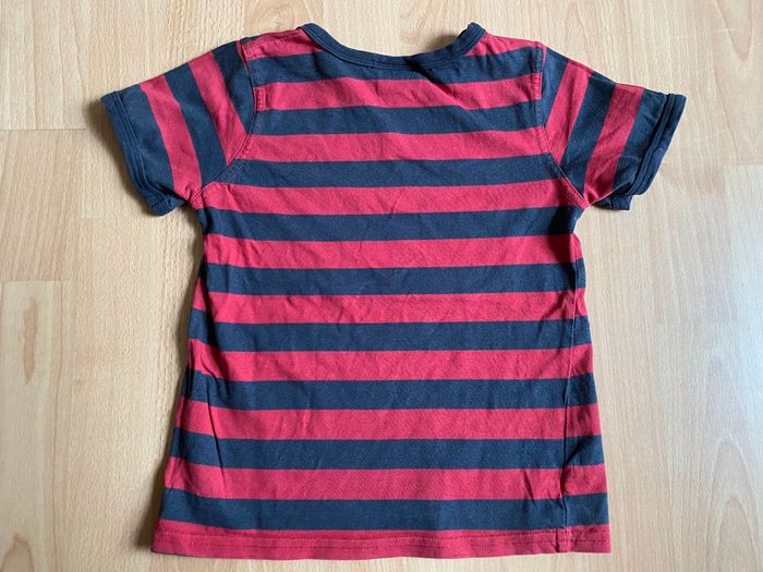 Beau T-shirt MC à rayures SERGENT MAJOR T. 5 ans/110 cm garçon TBE - photo numéro 2