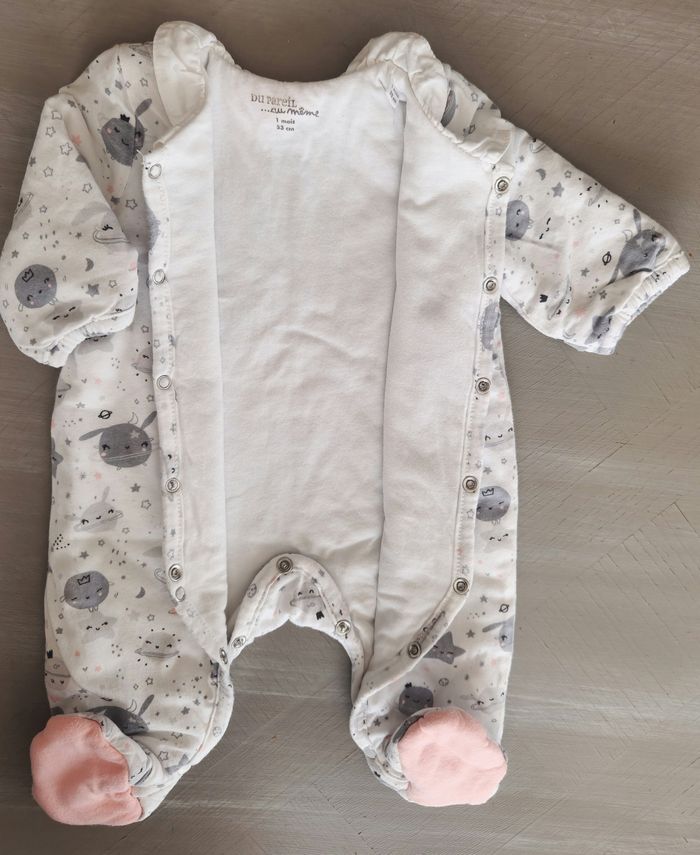 Pyjama matelassé DU PAREIL AU MÊME 1M/53CM - photo numéro 5