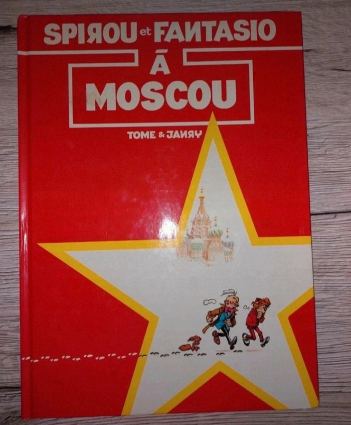 Bande dessinée Spirou à Moscou