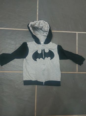 Gilet zippé batman