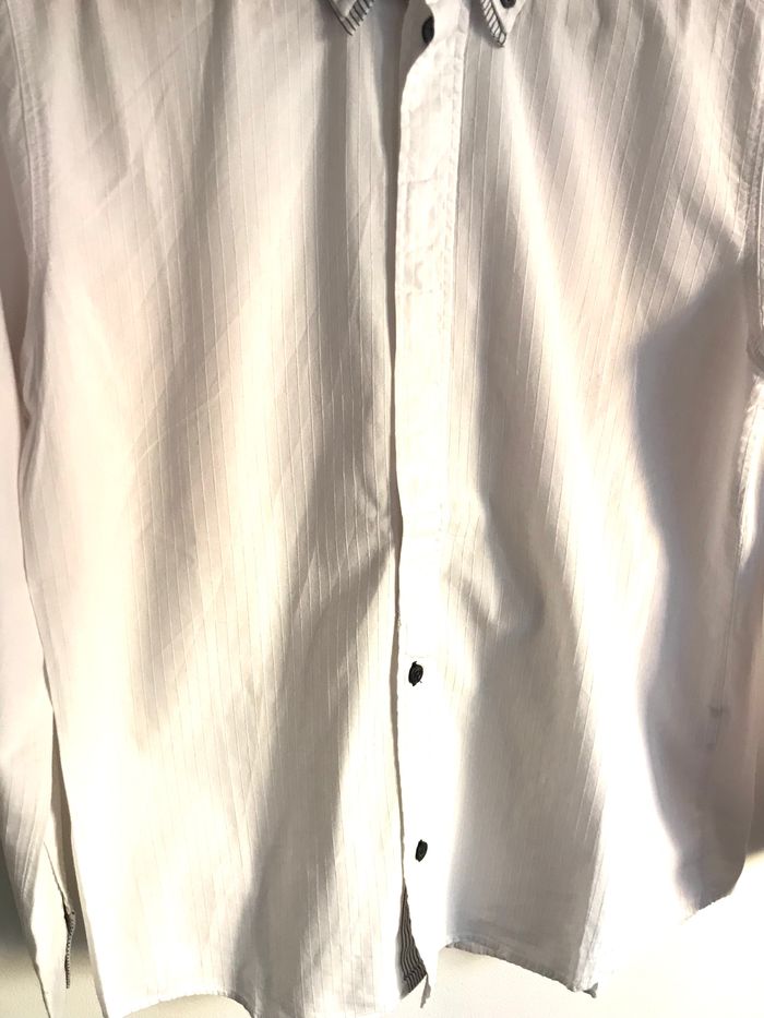 Chemise blanche Kiabi 14 ans pour garçon - photo numéro 3