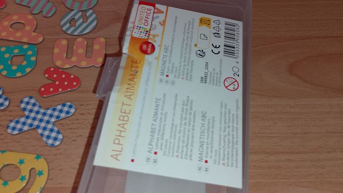 Alphabet aimanté, magnétique - photo numéro 7