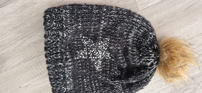 Bonnet pompon  a motif - photo numéro 3