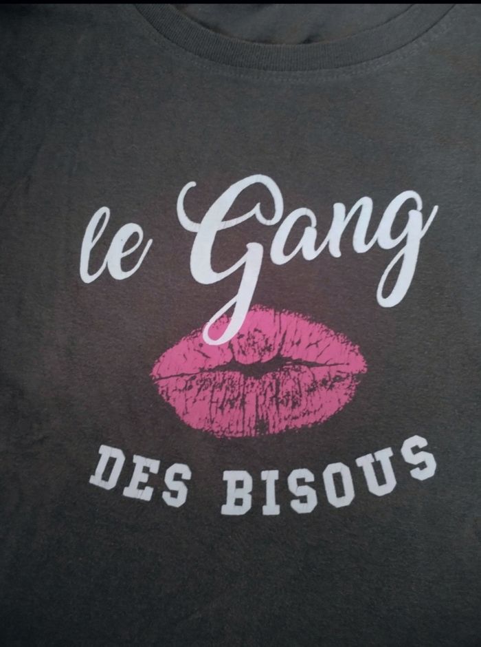 Tee-shirt "Gang Des Bisous 100% coton