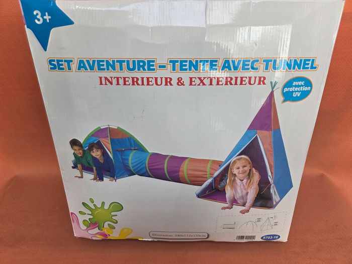 Centre de Jeux 3-en-1 Mini Matters – Tente et Tunnel