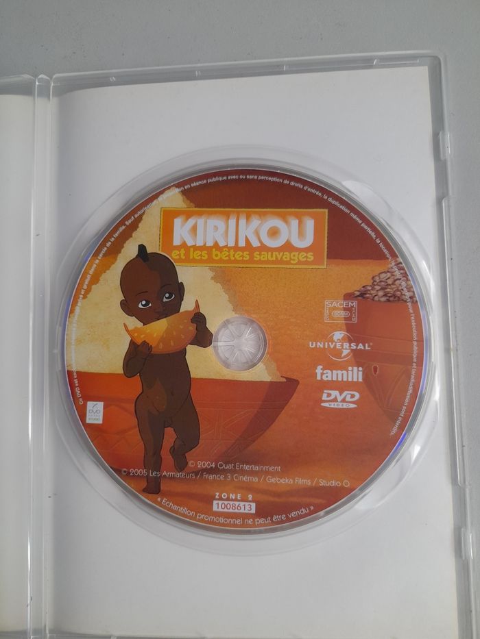 Dvd" Kirikou " et les bêtes sauvages - photo numéro 2
