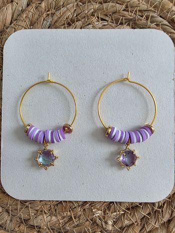 Boucles d'oreilles fantaisie