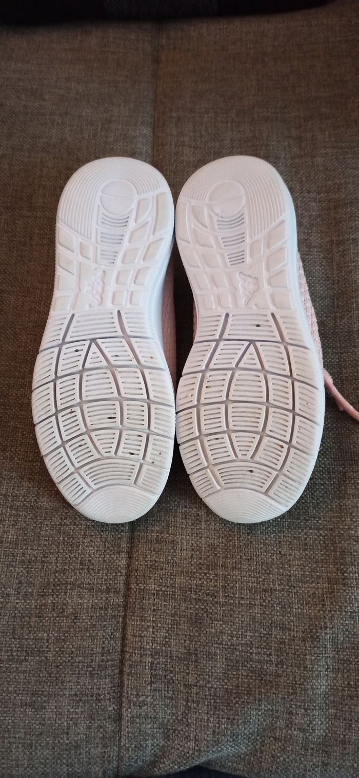 Basket kappa couleurs rose taille 30 - photo numéro 3