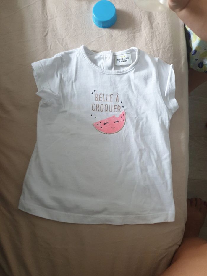 Teeshirt manches courtes