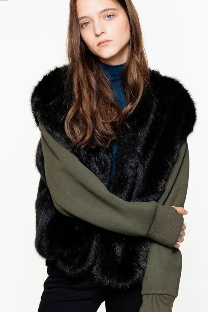 Blouson veste pour femme Zadig&Voltaire fausse fourrure taille L - photo numéro 14