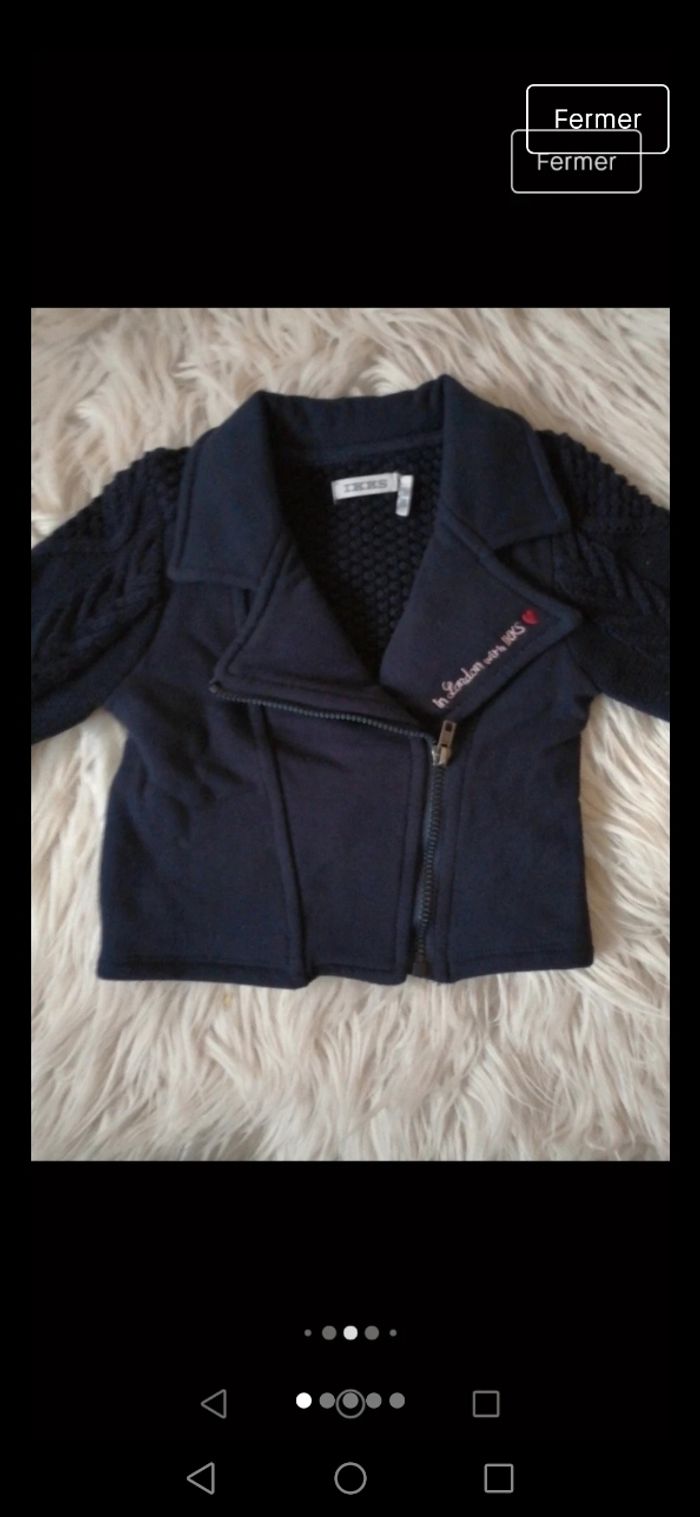 Veste ikks, 18 mois