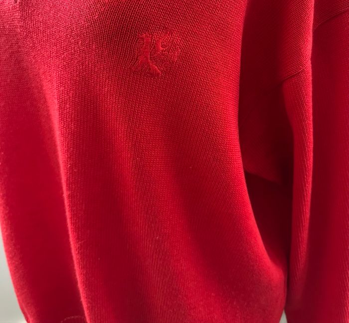 Pull rouge en maille Griffon Vintage TXL - photo numéro 2