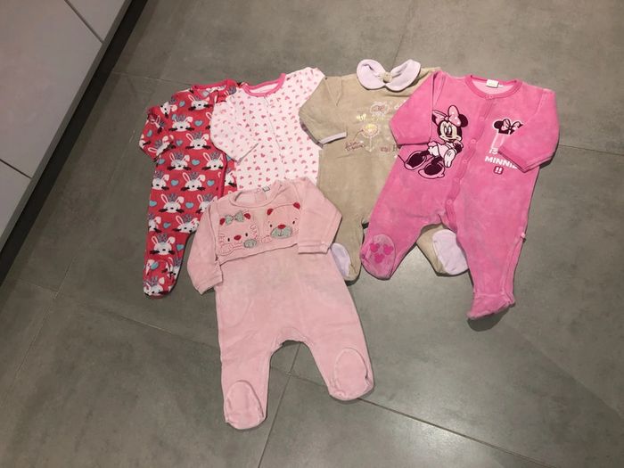 Lot de 6 pyjamas 6 mois