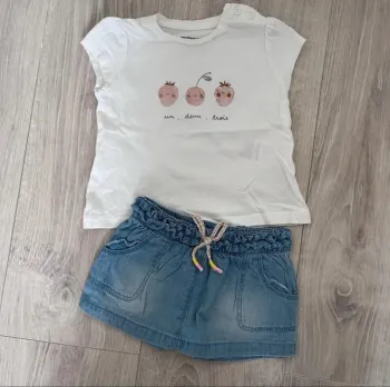 Ensemble bébé été
