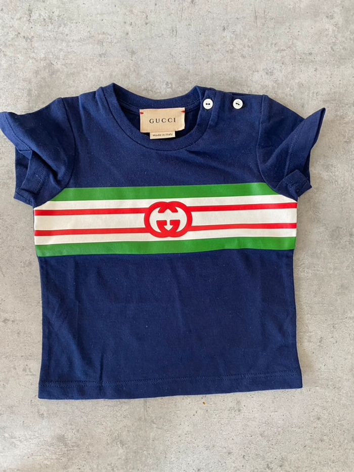 T-shirt manches courtes Gucci bébé 3 6 mois