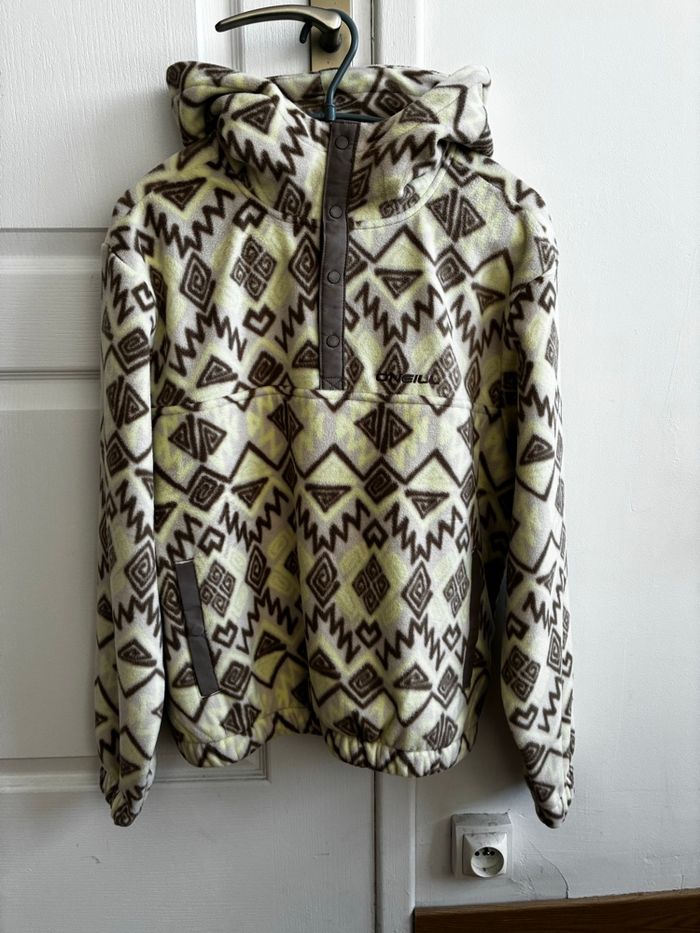 Polaire Sherpa Motifs Imprimés Aztèques à capuche O’Neill - Taille XS - Neuve
