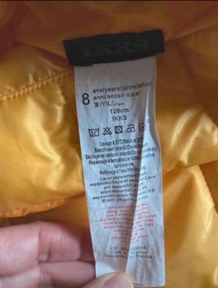 Doudoune sans manche réversible Ikks garçon 8 ans - photo numéro 5