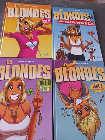 Lot 4 bd les blondes tome 8 13 16 Best of
