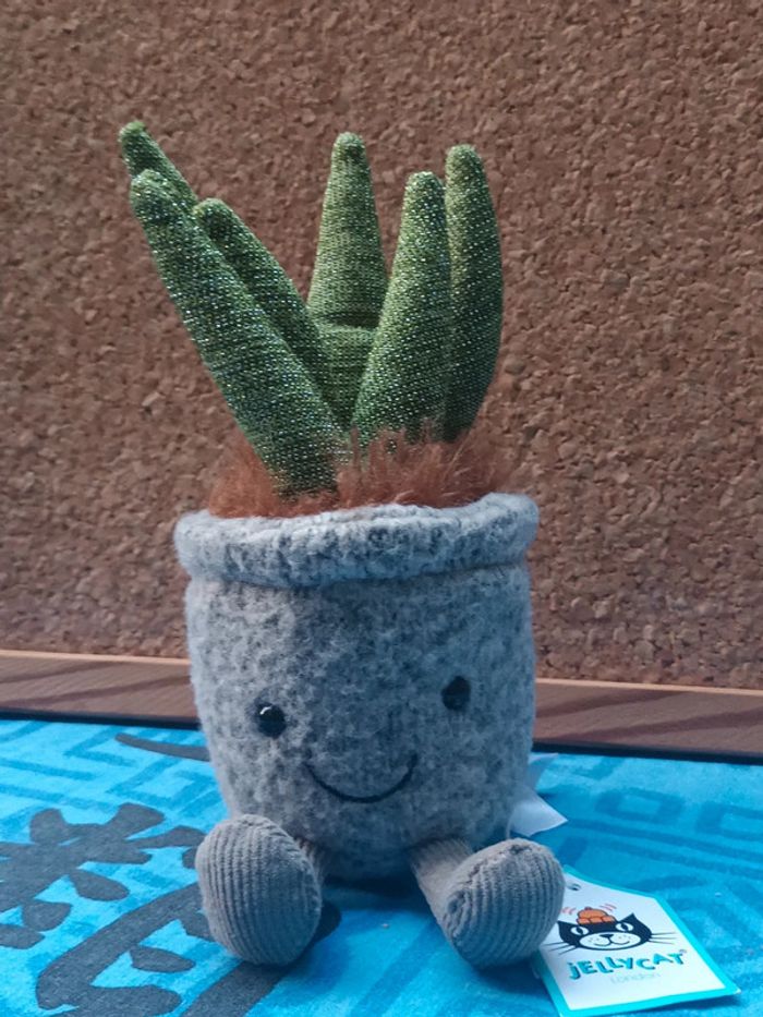Peluche plante aloe silly succulente jellycat - photo numéro 8