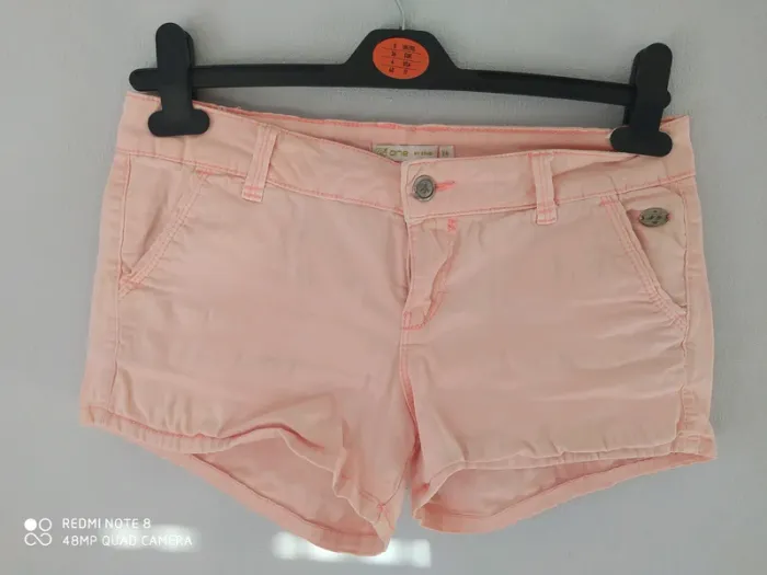 Short en Jean Corail/Pêche – Gémo – Taille XS (34) - photo numéro 4