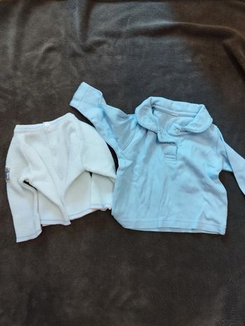 Lot pull et gilet fille