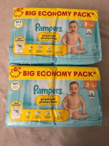 Couches Pampers  Premium  protection T3