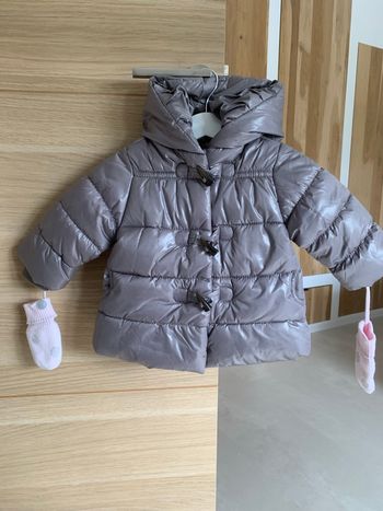 Doudoune Zara + gants 